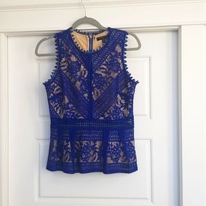 Gorgeous Peplum lace top